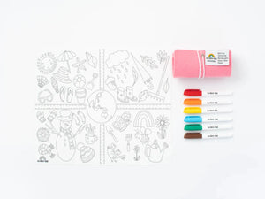 Seasons Reusable Scribble Mat (Extra Pens)