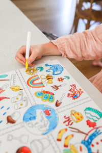 Seasons Reusable Scribble Mat (Extra Pens)