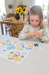 Seasons Reusable Scribble Mat (Extra Pens)
