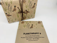 Load image into Gallery viewer, Ducks - Recycled Kraft Wrapping Paper
