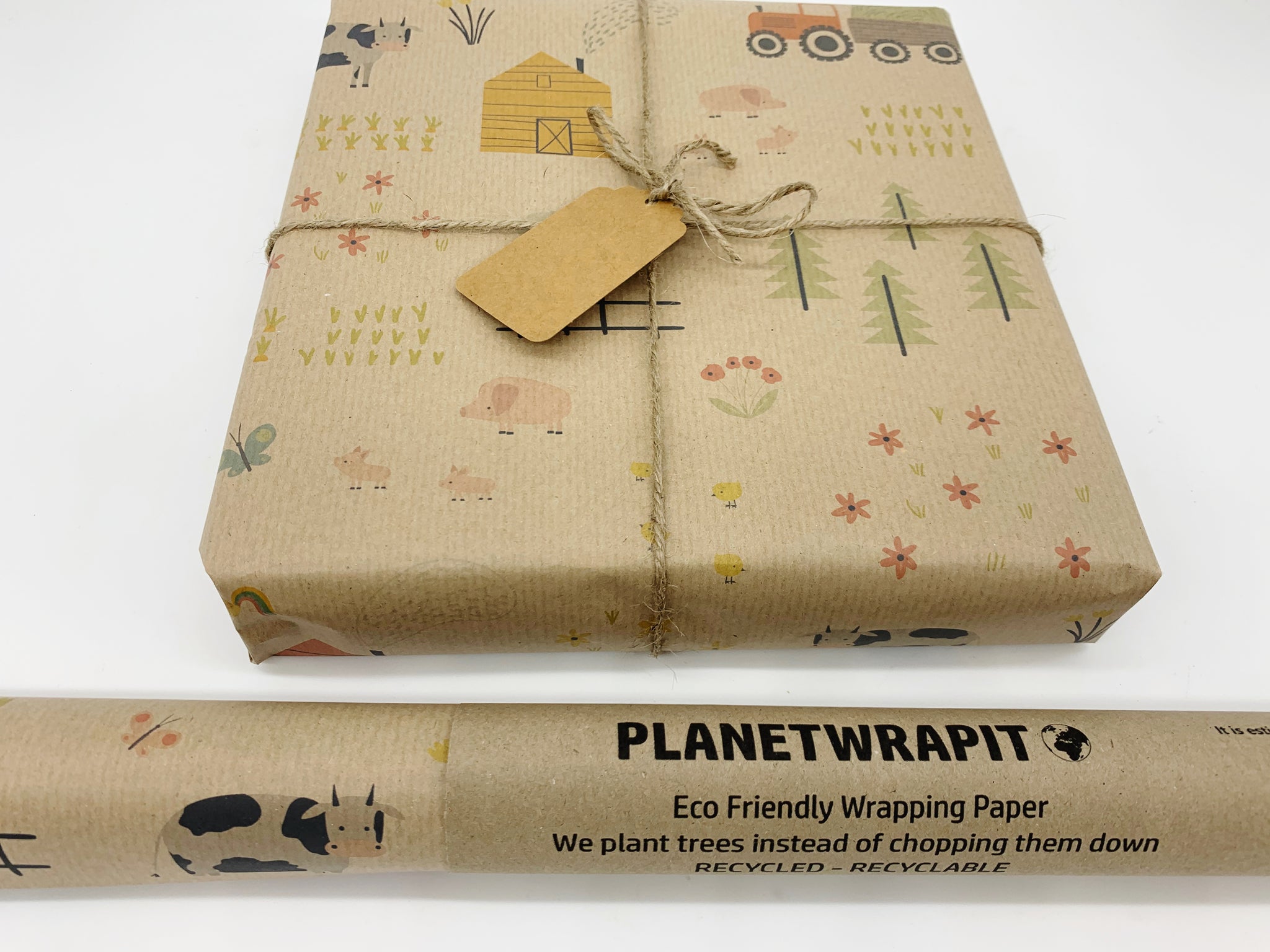 Recycled Wrapping Paper - Kraft Gift Wrap