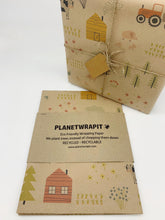 Load image into Gallery viewer, Farm Day - Recycled Kraft Wrapping Paper
