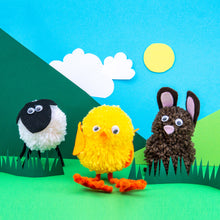 Load image into Gallery viewer, Farmyard Friends Pom Pom Craft Kit
