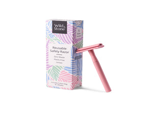 Wild and Stone Safety Razor with Bag (multiple colours)