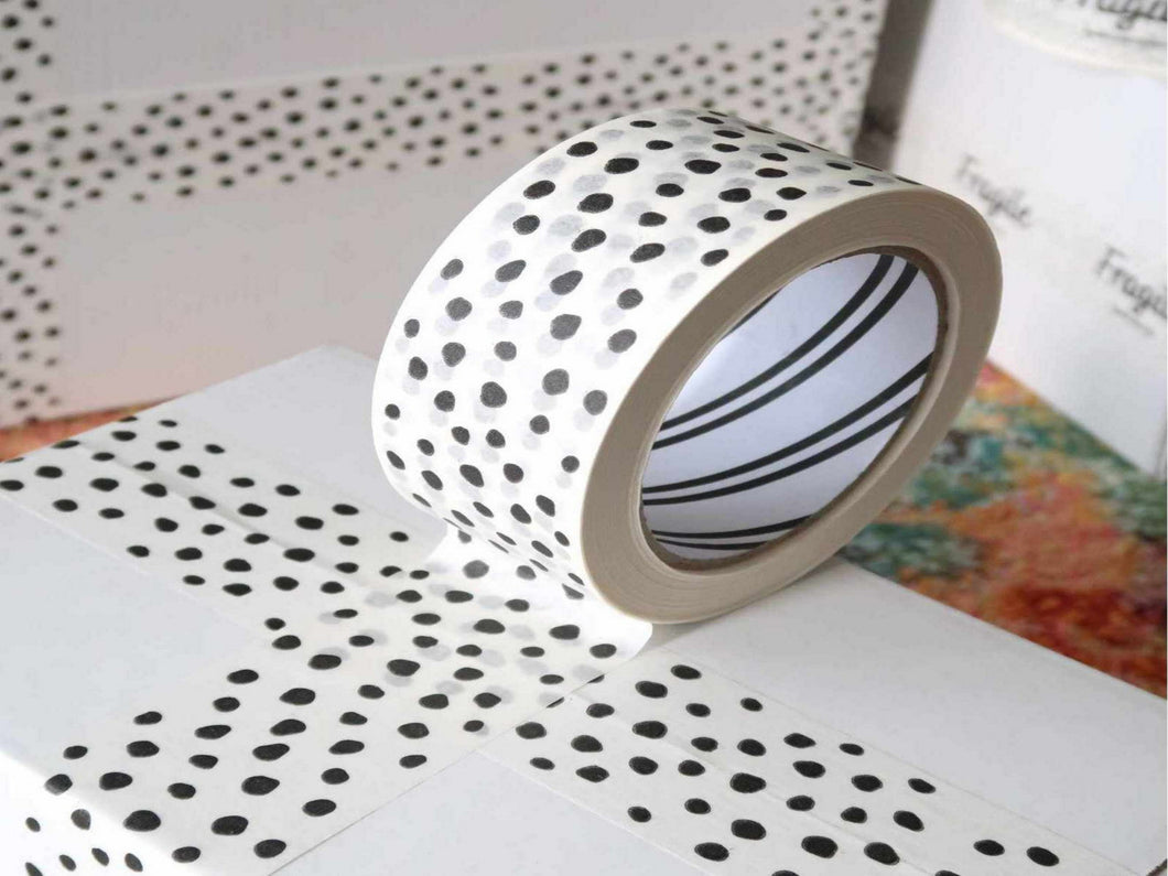 Dalmatian Tape (50m x 48mm) - Biodegradable Parcel Tape