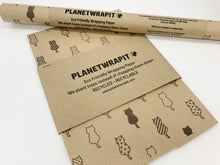 Load image into Gallery viewer, Cats - Recycled Kraft Wrapping Paper
