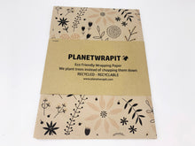 Load image into Gallery viewer, Spring Garden - Recycled Kraft Wrapping Paper

