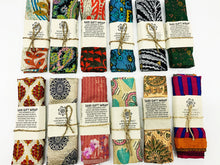 Load image into Gallery viewer, Reusable Fabric Gift Wrap - Reclaimed and Fair Trade
