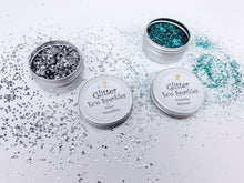 Load image into Gallery viewer, Genuine Bioglitter™ Pure Eco Sparkles (Silver/Turquoise)
