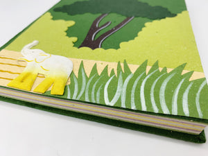 Large Eco Maximus Conservation Elephant Dung Notebook