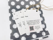 Load image into Gallery viewer, Preloved Presents Seed Paper Gift Tags
