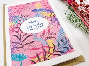 Birthday Card - 100% Recycled
