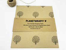 Load image into Gallery viewer, Tree of Life Print Gift Wrap - Recycled Kraft Wrapping Paper
