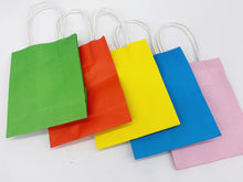 Load image into Gallery viewer, Coloured Paper Party Treat Bags (x5)
