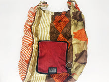 Load image into Gallery viewer, Recycled Sari Fold Away Shopping Bag

