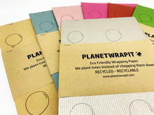Load image into Gallery viewer, Balloons - Recycled Kraft Wrapping Paper

