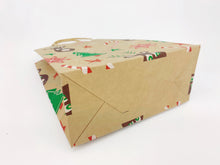 Load image into Gallery viewer, Christmas Small Kraft Paper Bags (x3)
