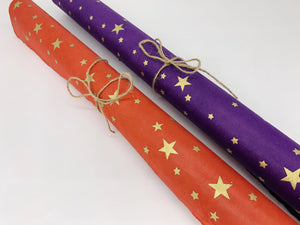 Luxury Handmade Lotka Wrapping Paper - Stars