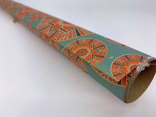 Load image into Gallery viewer, Luxury Handmade Lotka Wrapping Paper - Orange Lotus

