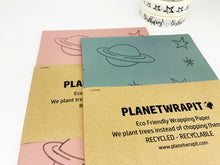 Load image into Gallery viewer, Planets and Stars Recycled Kraft Paper
