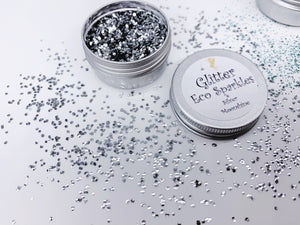 Genuine Bioglitter™ Pure Eco Sparkles (Silver/Turquoise)