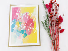 Load image into Gallery viewer, Bright Birthday Card - 100% Recycled
