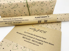Load image into Gallery viewer, Ghosts - Recycled Kraft Wrapping Paper
