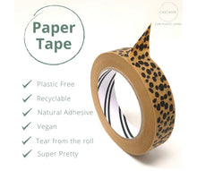 Load image into Gallery viewer, Animal Print Tape (24mm x 50mm) - Biodegradable Parcel Tape
