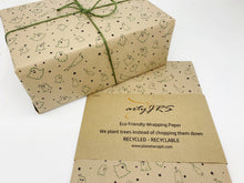 Load image into Gallery viewer, Ghosts - Recycled Kraft Wrapping Paper
