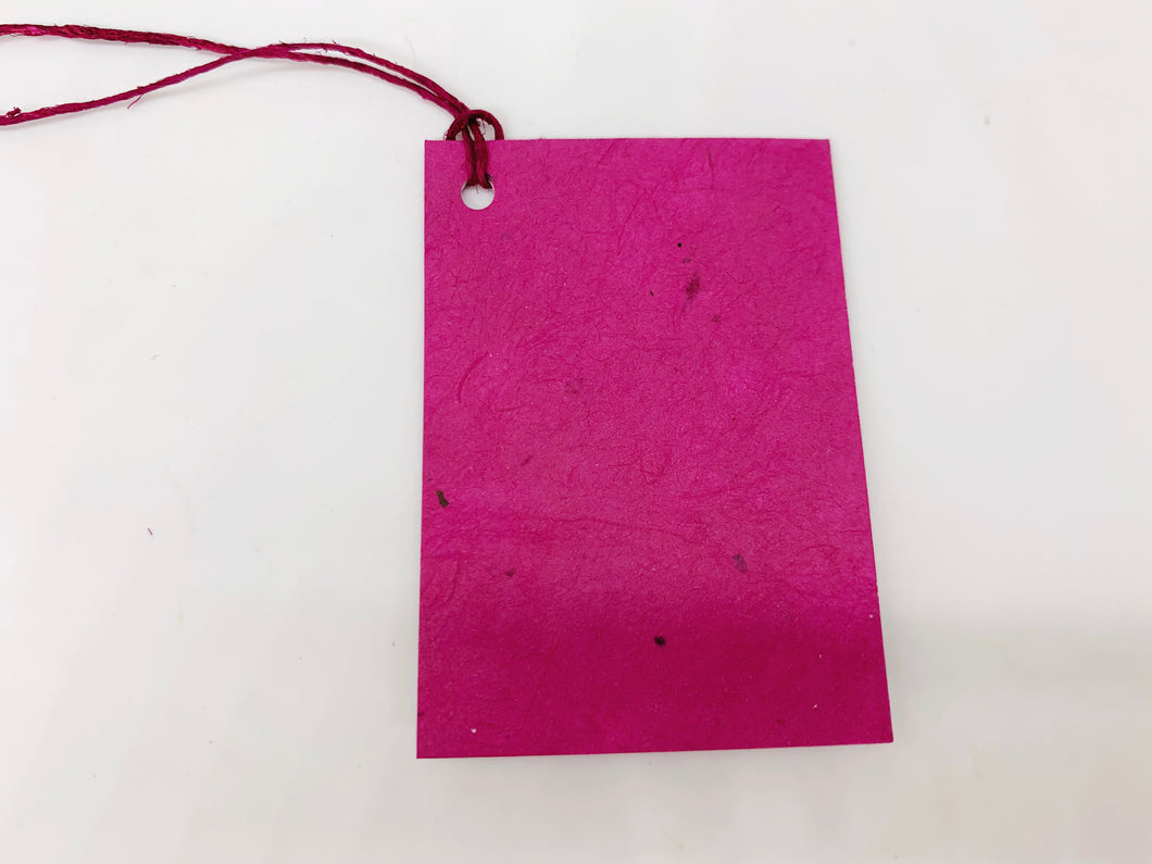 Handmade Lotka Paper Gift Tags