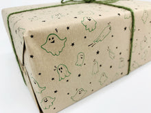 Load image into Gallery viewer, Ghosts - Recycled Kraft Wrapping Paper
