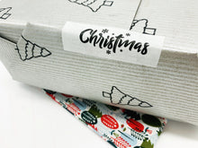 Load image into Gallery viewer, White Christmas Themed - Kraft Paper Recyclable Tape (66m x 25mm)
