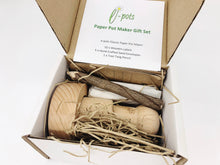 Load image into Gallery viewer, Paper Plant Pot Maker Gift Set with Accessories
