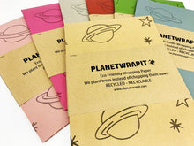 Load image into Gallery viewer, Planets and Stars Recycled Kraft Paper

