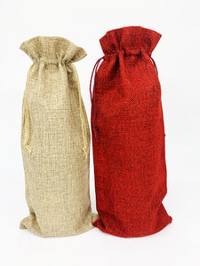 Stock Clearance - Reusable Hemp Bottle Bag (Multiple Colours)