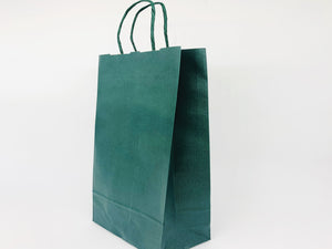 Kraft Paper Bottle Bag (Green)