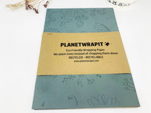 Load image into Gallery viewer, Enchanted Garden Recycled Kraft Wrapping Paper
