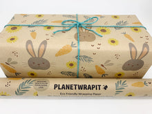Load image into Gallery viewer, Bunny - Recycled Kraft Wrapping Paper
