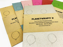 Load image into Gallery viewer, Balloons - Recycled Kraft Wrapping Paper
