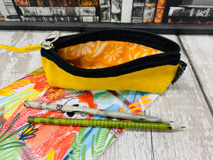 Cotton Pencil Case (multiple colours)