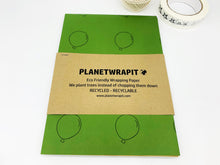 Load image into Gallery viewer, Balloons - Recycled Kraft Wrapping Paper
