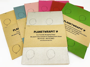 Balloons - Recycled Kraft Wrapping Paper