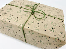Load image into Gallery viewer, Ghosts - Recycled Kraft Wrapping Paper
