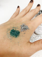 Load image into Gallery viewer, Genuine Bioglitter™ Pure Eco Sparkles (Silver/Turquoise)
