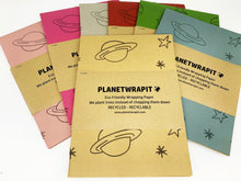 Load image into Gallery viewer, Planets and Stars Recycled Kraft Paper
