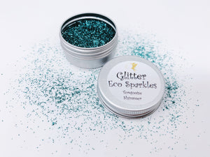 Genuine Bioglitter™ Pure Eco Sparkles (Silver/Turquoise)