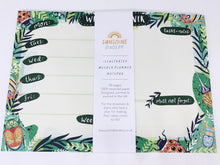 Load image into Gallery viewer, A4 Jungle Bugs Weekly Planner Pad
