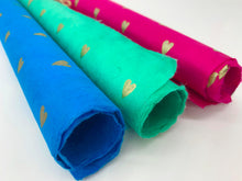 Load image into Gallery viewer, Luxury Handmade Lotka Wrapping Paper - Hearts
