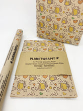 Load image into Gallery viewer, Let&#39;s have a Beer - Recycled Kraft Wrapping Paper
