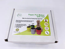 Load image into Gallery viewer, Paper Plant Pot Maker Gift Set with Accessories
